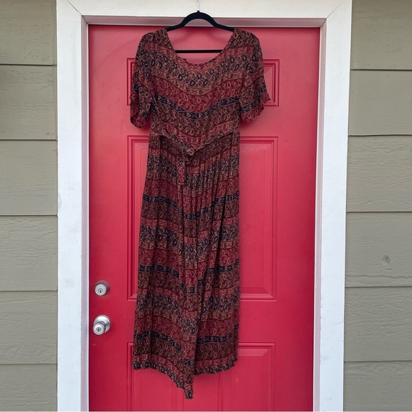 Rayon boho hippie dress - Picture 7 of 9